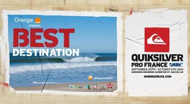 History of the Quiksilver Pro France