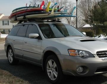 How to Strap a Surf Board to Your Car