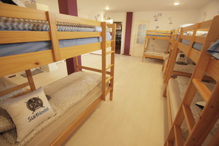 Single bed in 12 dormitory room