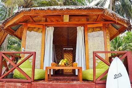 Every cabana has it's own veranda to chill and relax!