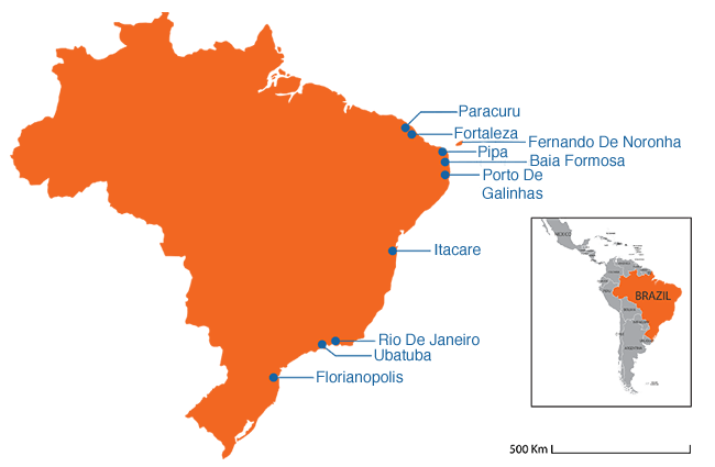 Brazil - Country map image
