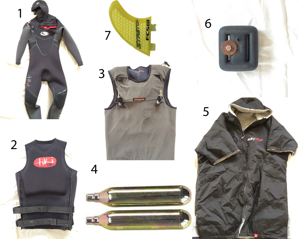 Andrew Cotton's Big Wave Surf Gear