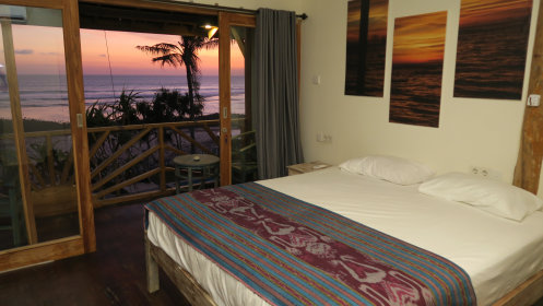 Double Bed with sea view