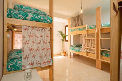 Surf Hostel Shared bedroom
